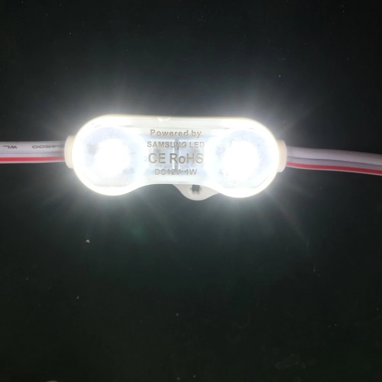 2LED 2835 SMD Lens 170degre Beam Angle Module Lighting Waterproof IP68 Backlight LED Module for Light Box Letters for Sign