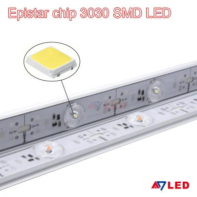 SMD 3030 14LEDs/M DC 12V/24V Жесткая светодиодная лента для подсветки телевизора