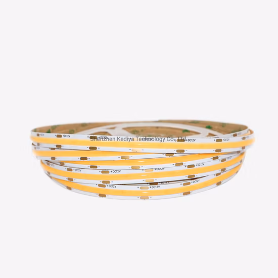 DC12V 24V Водонепроницаемое гибкое светодиодное освещение COB, светодиодное веревочное освещение, светодиодная лента, светодиодная лента, светодиодная лента