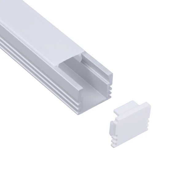 Светодиодный алюминиевый профиль 35X35 мм для архитектурного освещения для линейного светодиодного профиля
